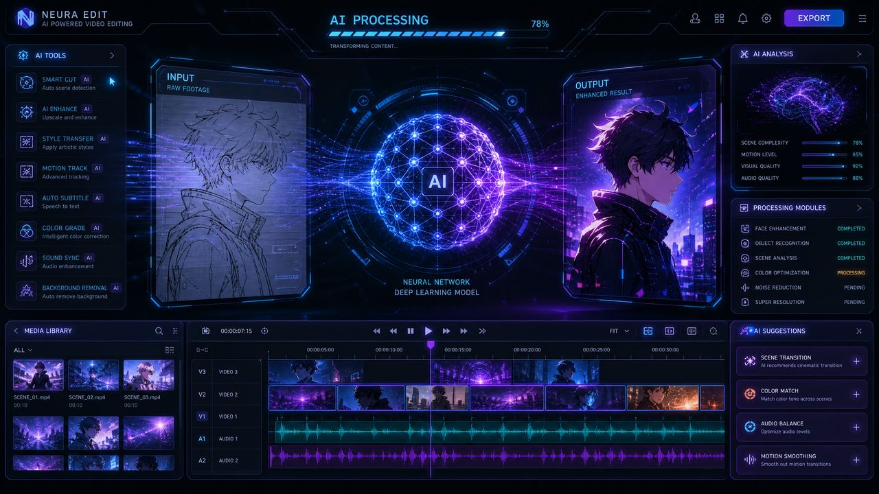 双飞AI赋能动漫创作